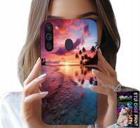 ETUI DO SAMSUNG GALAXY A21 - PLAŻA WAKACJE WYSPA PIĘKNE WIDOKI +SZKŁO