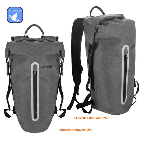 LEKKI TREKKINGOWY PLECAK TURYSTYCZNY WODOODPORNY ACTIVEU na Arena.pl