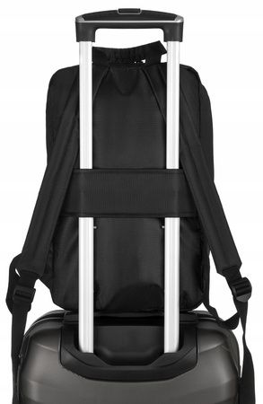 Plecak do samolotu Ryanair 40x20x25 bagaz podreczny CZARNY WODOODPORNY na Arena.pl