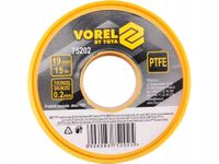 taśma teflonowa ptfe 15mx10mmx0.2mm vorel