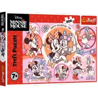Puzzle - 200 - Zwyczaje Myszki Minnie - Trefl 13343