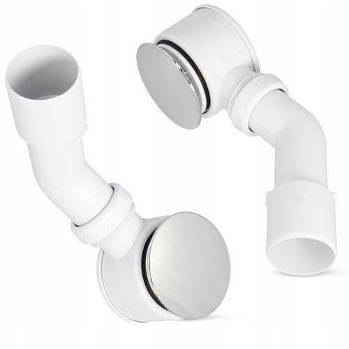 Syfon Brodzika 50 mm CZYSZCZONY GÓRY Odpływ Prysznica Wanny Niski na Arena.pl