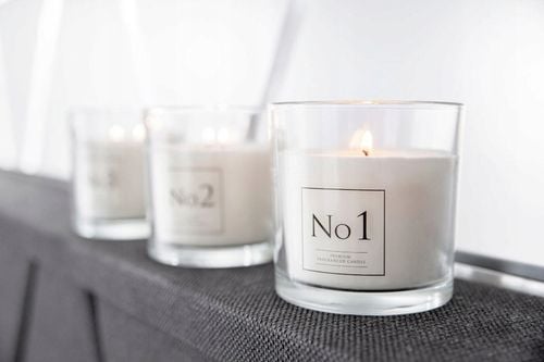 Świeca zapachowa BISPOL Valpe No2 snp100-002 (Paczula & Bursztyn) ~40h na Arena.pl