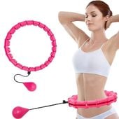 ODCHUDZAJĄCE HULA HOP Z WYPUSTKAMI I MASAŻEREM