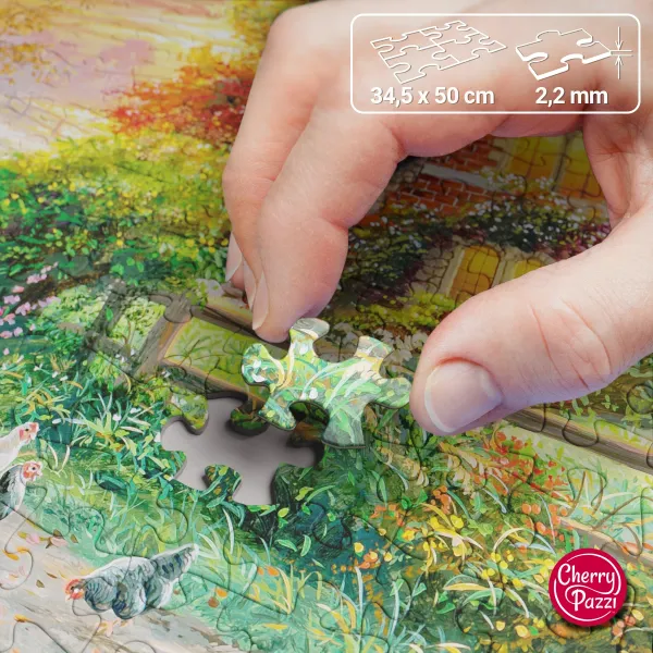 Puzzle 500 elementów. Ciepło domu 20173 zdjęcie 2