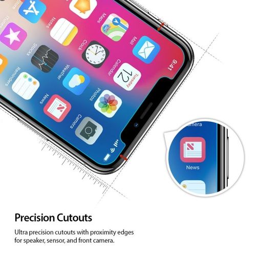 SZKŁO HARTOWANE RINGKE ID-3PACK IPHONE X CLEAR na Arena.pl