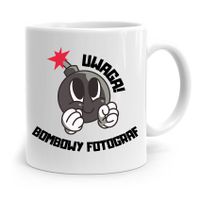 Kubek Dla Fotografa Uwaga Bombowy Fotograf Prezent Z Nadrukiem Ze Zdjęciem