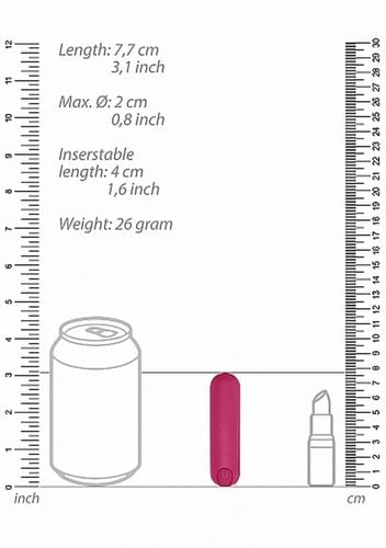 10 Speed Rechargeable Bullet   Pink na Arena.pl