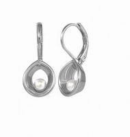 kolczyki z perełką (p14773ag)