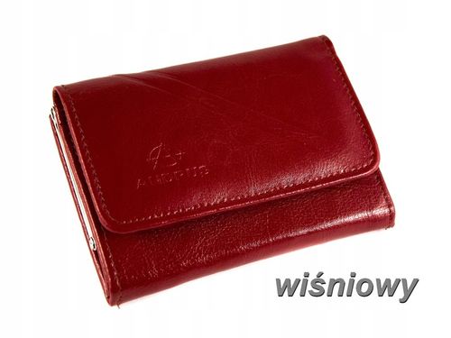 Zgrabny portfel damski ANDRUS - solidna SKÓRA Naturalna - 2 lata gwarancji na Arena.pl