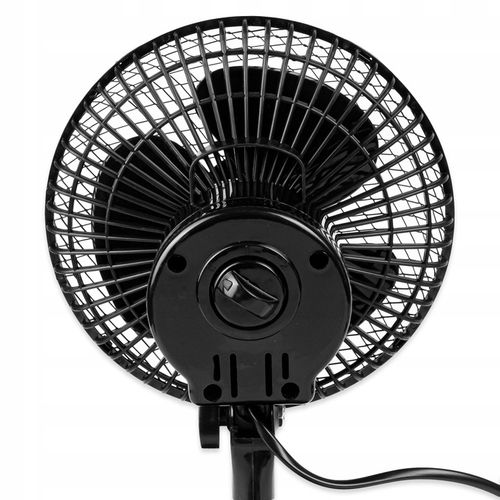 WENTYLATOR WIATRAK BIUROWY STOŁOWY CICHY 15W BIURKOWY 2w1 PODSTAWA + KLIPS na Arena.pl