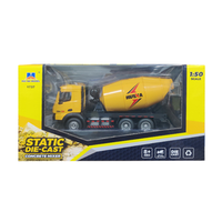 DLA DZIECI BETONIARKA POJAZD BUDOWLANY METALOWA ŻÓŁTA