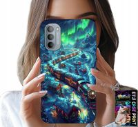 ETUI DO MOTOROLA G31 / G41 - POCIĄG, EKSPRES ŚWIĄTECZNY WZORY + FOLIA