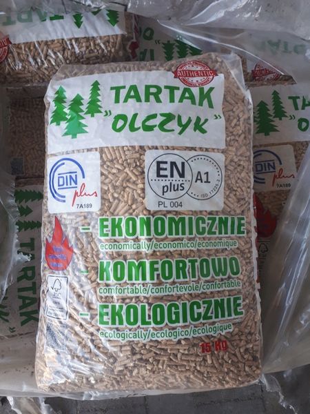 Pellet Pelet Olczyk 6mm certyfikat WORKI 15kg zdjęcie 2