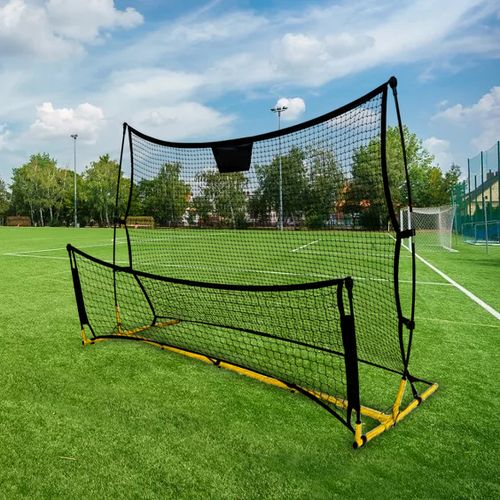 Rebounder trenażer piłkarski dwustronny bramka rama treningowa 220x110 na Arena.pl