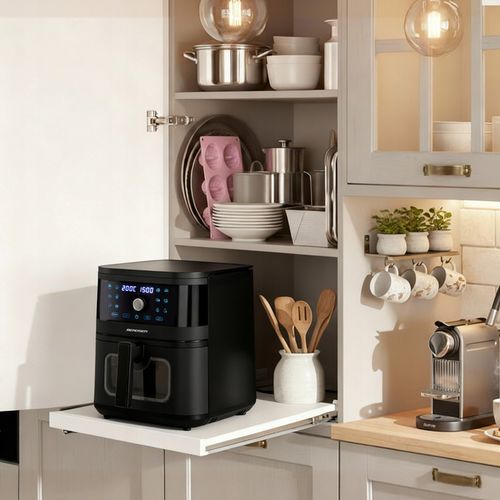 FRYTKOWNICA BEZTŁUSZCZOWA XL AIR FRYER DUŻA FRYTOWNICA 8L BERDSEN na Arena.pl