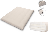 Materac 160x200 z lateksem - Pascall Futon Medium Duo Latex - Ecru