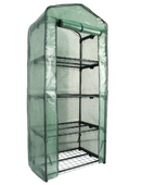 MINI SZKLARNIA BALKONOWA PÓŁKI FOLIA ROZSADNIK DO WYSIEWU ZIELNIK 160x