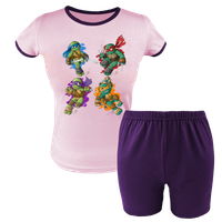 Krótka Piżama dziecięca Żółwie Ninja - Turtles