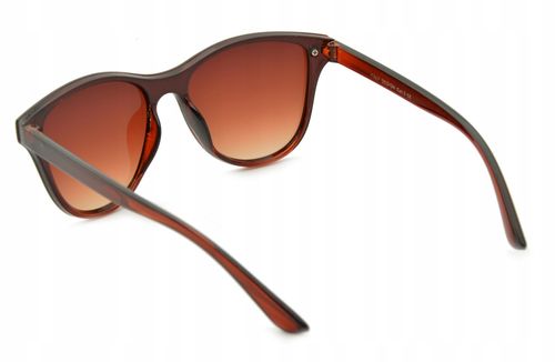 OKULARY PEŁNE Nerd Półokrągłe PRZECIWSŁONECZNE na Arena.pl