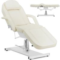 fotel kosmetyczny do tatuażu masażu spa capua - kremowy