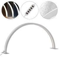 Lampa kosmetyczna LED łuk 35W biurkowa bezcieniowa biała rozmiar L HQ-75X