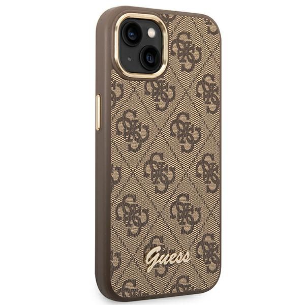 Etui Guess do iPhone 15, iPhone 14, iPhone 13, Brązowy zdjęcie 4
