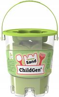 Piasek kinetyczny ChildGen z foremką ZIELONY 500g 0,5kg pachnący