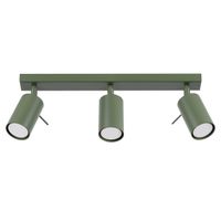 Plafon RING 3L zielony oliwkowy