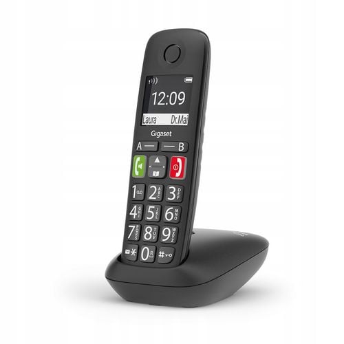 Telefon stacjonarny GIGASET E290 Czarny na Arena.pl