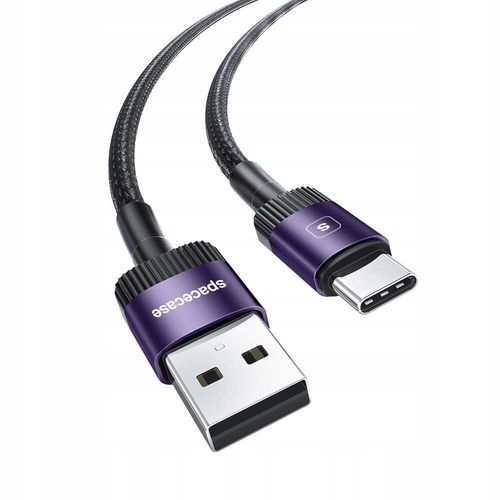 Spacecase Usb-C Cable 1M 3A Purple na Arena.pl