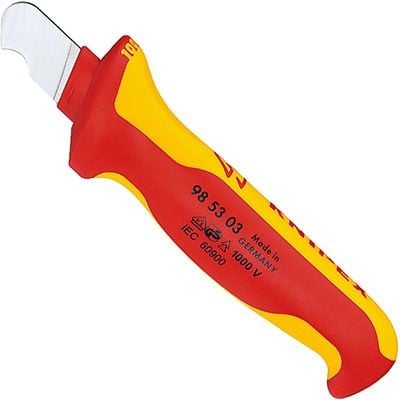 KNIPEX NÓŻ DO ŚCIĄGANIA IZOLACJI 98 53 03 zdjęcie 2