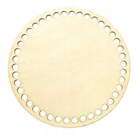 Baza DNO do koszyka spód KOŁO 15cm otwór 7mm