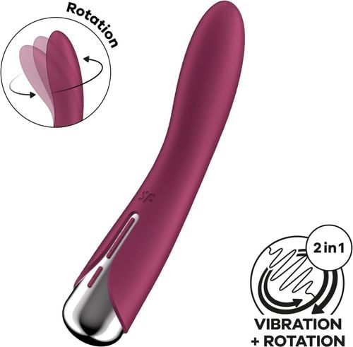 satisfyer spinning vibe 1 red na Arena.pl