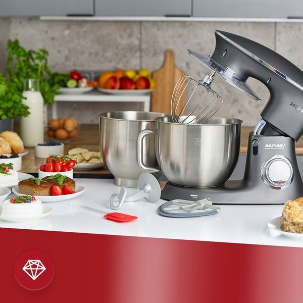 Robot planetarny kuchenny 2400W MPM MRK-23 zdjęcie 12