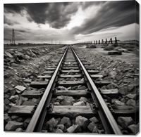 Obraz 100x100cm Podróż w Nieznane