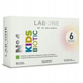 LAB ONE KIDSBIOTIC 15s. PROBIOTYK DLA NIEMOWLĄT DZIECI -DŁUGA DATA WAŻNOŚCI