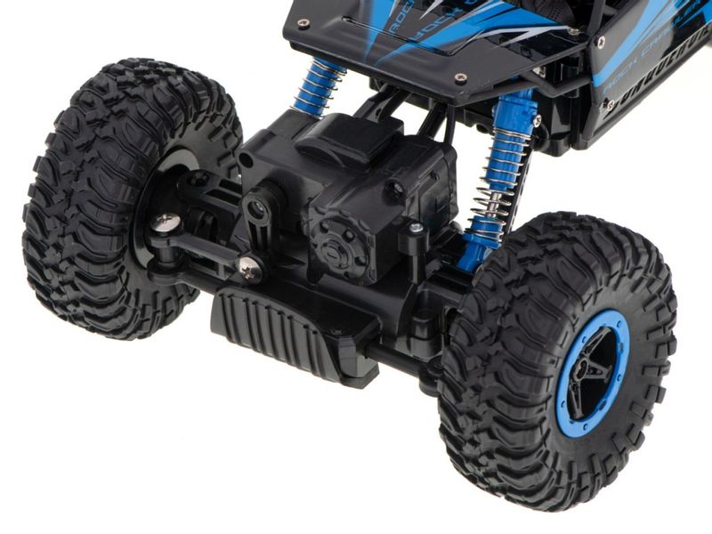 Samochód RC Rock Crawler HB 2,4GHz 1:18 niebieski zdjęcie 14