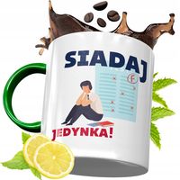 Kubek Zielony Dla Nauczyciela Na Dzień Nauczyciela Z Nadrukiem Ze Zdjęciem