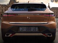 Citroen DS4 - Listwa CHROM klapa bagażnik
