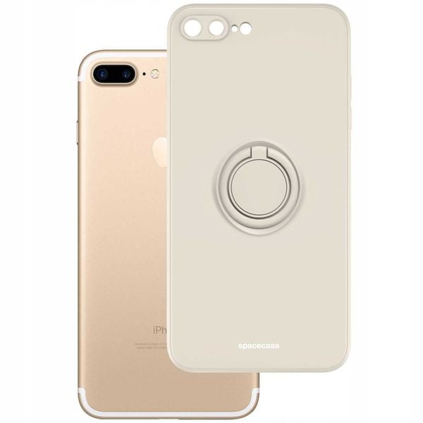 Spacecase Silicone Ring Iphone 7/8 Plus Bone zdjęcie 2
