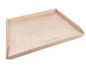 XXL DUŻA JEDNOSTRONNA STOLNICA DREWNIANA 70x50 cm