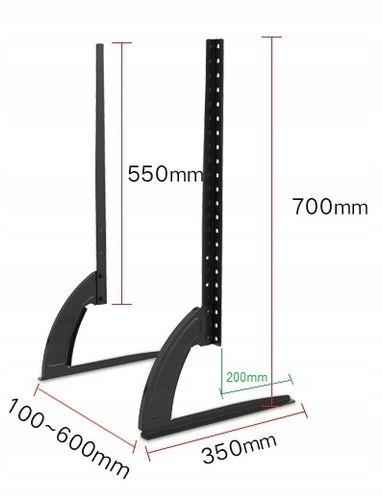 Stojak pod Telewizor Podstawa TV Nogi Stopa UNIWERSALNY 32-70 cali na Arena.pl