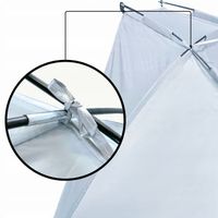 NAMIOT PLAŻOWY TURYSTYCZNY PARASOL PARAWAN SKŁADANY OGRODOWY +POKROWIEC