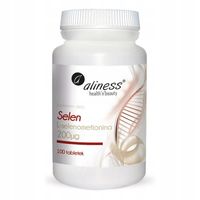 Aliness SELEN Organiczna postać L-SELENOMETIONINA Spermatogeneza Odporność