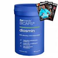 FORMEDS BICAPS DIOSMIN 500 mg 60 kaps FLAWONOIDY ŻYLAKI NA UKŁAD KRĄŻENIA