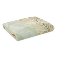 Koc Arleta 150x200 cm beżowy motyw kwiatów akryl  design