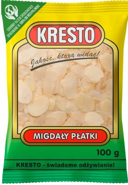 KRESTO MIGDAŁY PŁATKI 100G zdjęcie 1