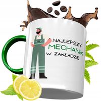 Kubek Zielony Dla Mechanika Na Urodziny Prezent