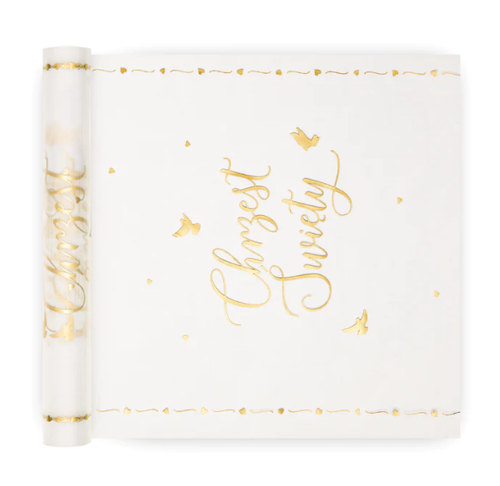 bieżnik na chrzest złoty obrus  5m na Arena.pl